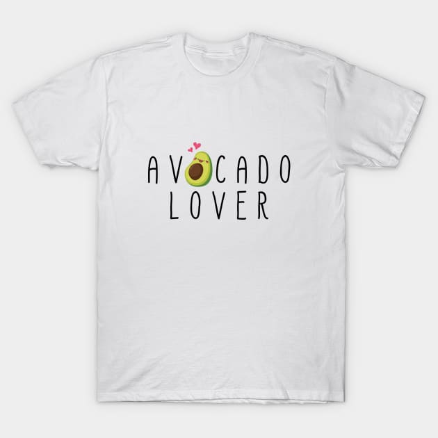 Avocado Lover Powered By Plants Vegan Diet Gift T-Shirt by adelinachiriac